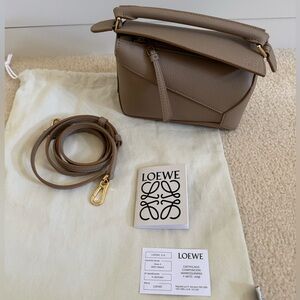 Loewe Mini Puzzle Edge bag